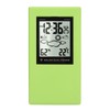 Weather Forcast Clock Solar Battery Powered Square LCD Display Timing