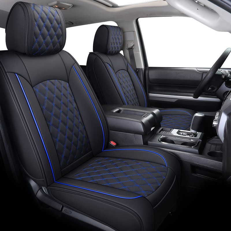 YIERTAI Truck Seat Covers Compatible with Toyota Tundra for 2008-2025