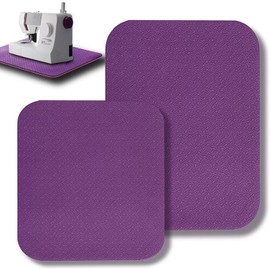 2 Pcs Sewing Machine Muffling Mat Foot Pedal Mat,2 Sizes Machine Non Slip Pad, Reduce Vibrations Noise No Slip,Sewing Machine Accessories for Quilting Embroidery