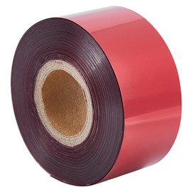 GORGECRAFT 120m*30mm Hot Stamping Foil Paper Red Metallic Paper & Foil Heat Transfer Foil Paper Elegance Craft Paper for Leather Bronzing Machine PU Heat Transfer Anodized Gilded