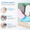 Esponja mágica exfoliante para baño, cepillo corporal reutilizable suave con