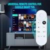 ZWP Replacement Voice Remote Control for Google Chromecast 4k Snow