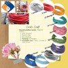 Cords Craft® - Cordón redondo de piel de 3 mm