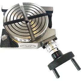 Rotary Table for Milling Machines 4" Inches (100mm) 4 Slots Horizontal and Vertical