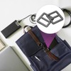 sourcing map 8 Pack Zinc Alloy Slide Adjustable Buckle 5/7"