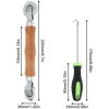 NoBrand Screen Repair Kit, Roller Tool with Bearing Spline Roller