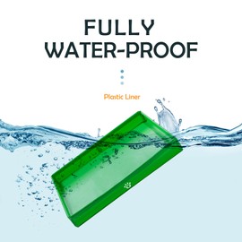 MEEXPAWS Dog Pee Pad Holder Foldable, Puppy Pad Holder Liner Base High Side, Dog Litter Box Indoor for Large Dog 32’’x22’’, Training Pad Holder Leak-Proof, Potty Pad Holder for Dogs Easy Clean