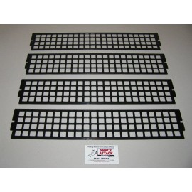 Dixie Narco (4)DIXIE NARCO 501E, 522E & 600E SODA VENDING MACHINE DOUBLE COLUMN BOTTLE SHIMS