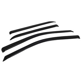 Armordillo USA 8701263 Tape On Window Visors Fits 2009-2018 Dodge Ram 1500 Crew Cab, 2010-2018 Dodge Ram 2500/3500 Crew Cab