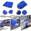 27PCS Car Cleaning Brushes Polishing Pads Waxing Buffing Sponge Pad