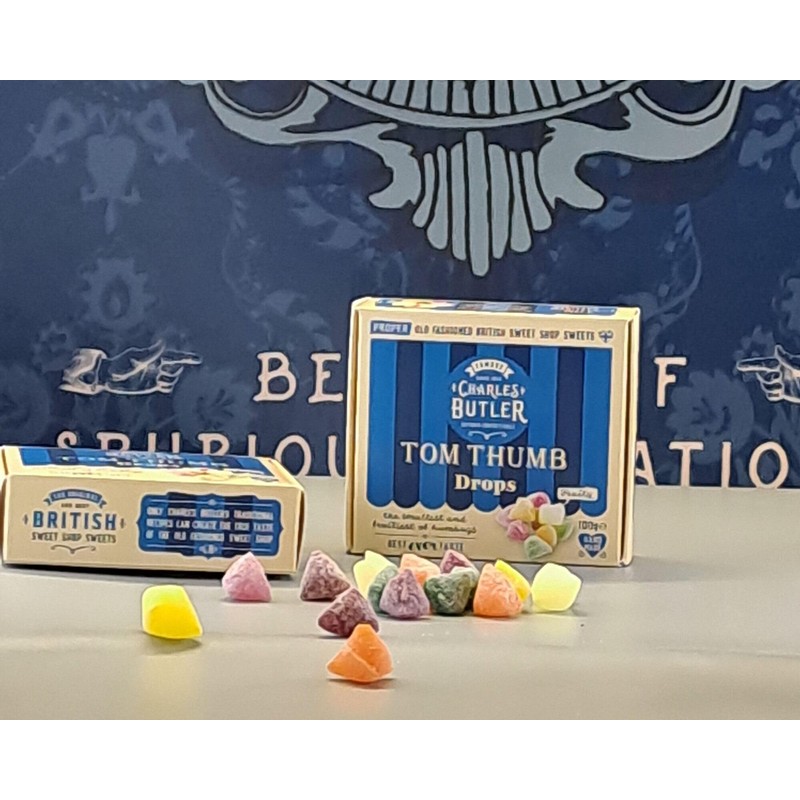 Charles Butler Tom Thumb Drops 100g (Pack of 3)