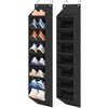SLEEPING LAMB 2 Pack Narrow Over The Door Shoe Organizer