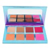 Paleta Rubor e Iluminador Arantza Sunset Blush Mate Mixto 8 Tonos