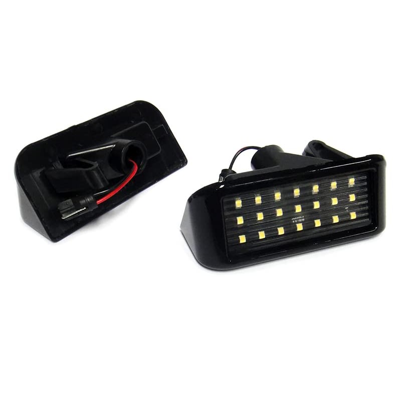 2x LED License Number Plate Light White Canbus For 2008+