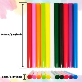 3.9''x0.27'' Hot Glue Sticks,White,Glue Sticks for Hot Glue Gun,Adhesive Use Glue Stick for DIY Art Crafts, Home Decor, General Repair and Gluing Projects(20pcs)