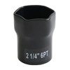 2-1/4 Inch, 6-Point Truck Axle Wheel Bearing Socket, For Axle