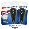 KeylessKing* 2 For 2005 2006 2007 2008 Subaru Forester Keyless Entry Car Remote Key Fob
