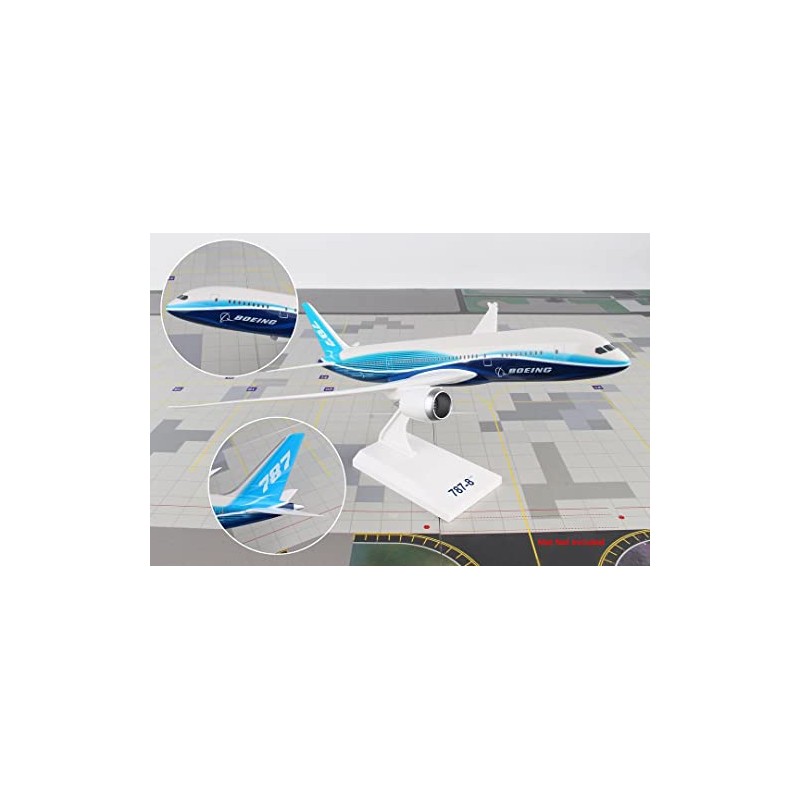 Daron Skymarks Boeing House 787-8 with Spinning Engines, 1/200-Scale