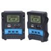 Solar Charge Controller LCD Display Dual USB 5V Output PWM