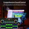 Live Sound Card Audio Mixer Recording Desktop Singing BT Power