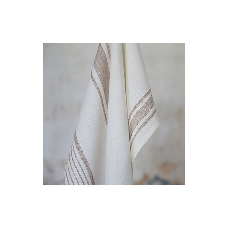 LinenMe 47 x 70 cm 100% Linen Hand Towels –