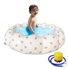 AirSwim Inflatable Baby Pool, Portable Paddling Baby Swimming Pool for