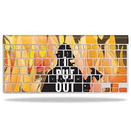 MightySkins Skin Compatible with Apple Wireless Keyboard – I Put Out | Protective, Durable, and Unique Vinyl Decal wrap Cover | Easy to Apply, Remove, and Change Styles | Made in The USA