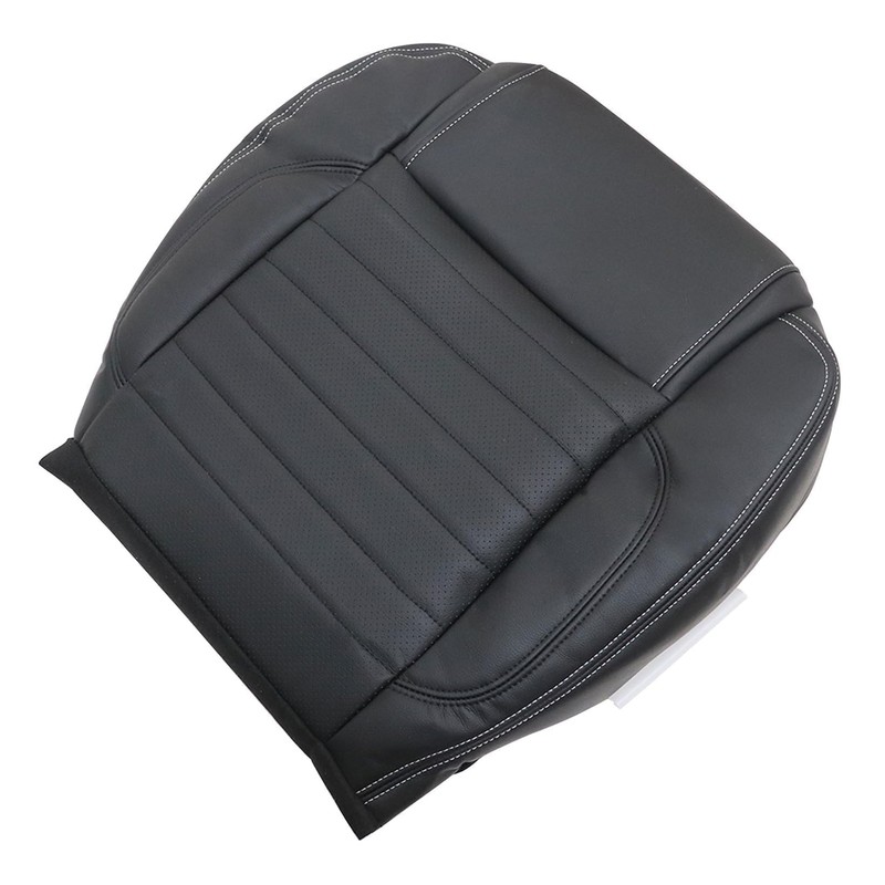 NLQR Front Driver Side Bottom Replacement Seat Cover Charcoal Black