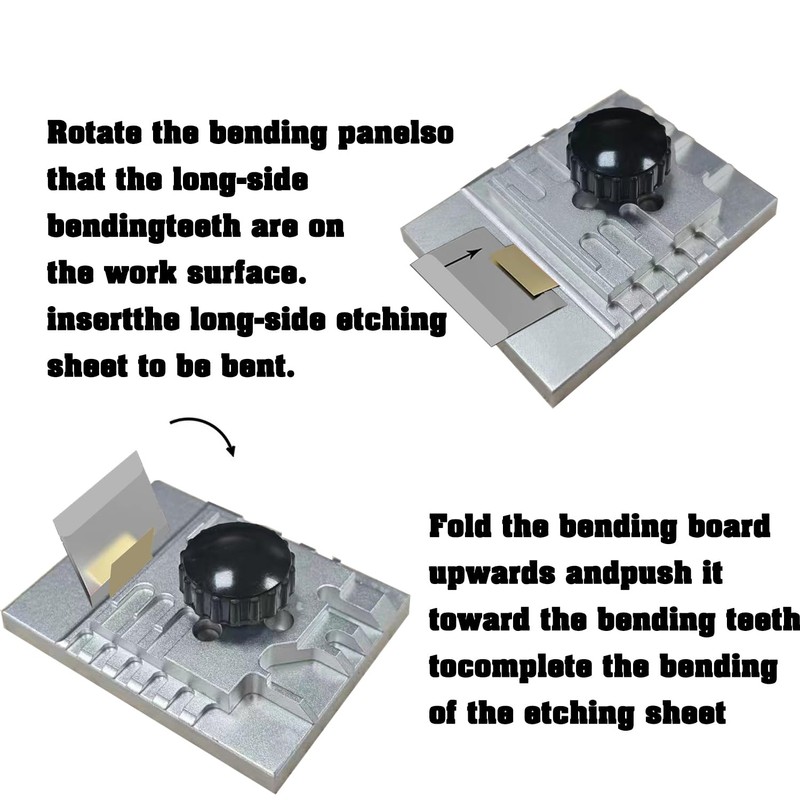 ABEST Photo Etched Parts Bender Metal Etching Sheet Bender Metal