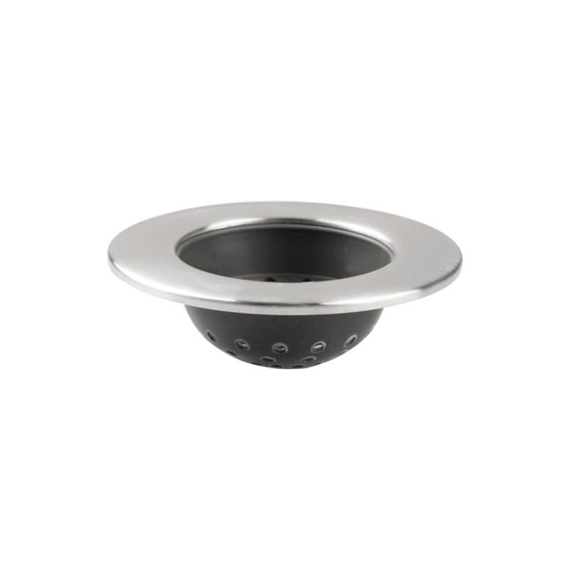 InterDesign Forma Sink Strainer, Brushed Stainless Steel
