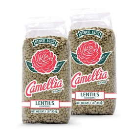 Camellia Brand Dried Lentils, 1 Pound (Pack of 2)