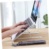 Operitacx Adjustable Aluminum Laptop Stand Foldable Portable Riser with Stable