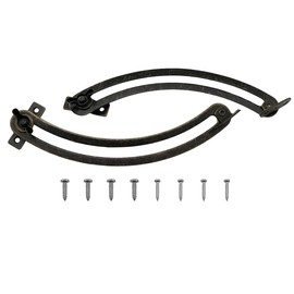 SQXBK 1Pair Left and Right Hand Lid Support Adjustable Support Lid Support Hinge with Screws