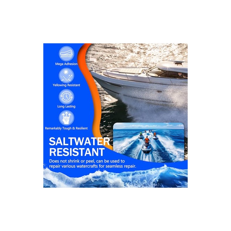 Surfboard Fiberglass Repair Kit - Easy DIY Waterproof Solution