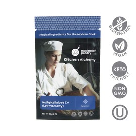 Pure Methylcellulose - Low Viscosity ⊘ Non-GMO ☮ Vegan ✡ OU Kosher Certified - 50g/2oz