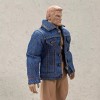 FIGLot SU-DMJ-B: 1/12 Blue Denim Jacket for 6" muscualr body