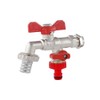 Wärmer System Butterfly Handle Outside Garden Tap with Sealing PTFE