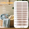 Knitiss Circular Knitting Needles Set, Interchangeable Circular Knitting Needles Set