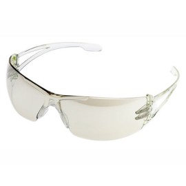 Gateway Safety 270M Varsity Wraparound Eye Safety Glasses, Clear In/Out Mirror Lens, Clear Temple 5.6 x 4 inch