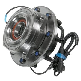 Detroit Axle - 4x4 Front Wheel Bearing Hub for 2011-2016 Ford F-450 Super Duty [8-Lug] 2012 2013 2014 2015 Wheel Hub Bearing Assembly Replacement