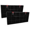 vhbw 2 x activated carbon filters compatible with AEG DK9190-M