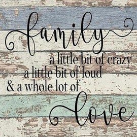 OWN4B Cross Stitch Kits Embossed Warm Inspirational Phrases Printed Pattern 11K 14.2" x 14.2"