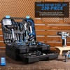 Tool Set: Tool Kit with 12V Cordless Drill, Hand Toolbox