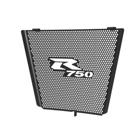 YUANQIAN Motorcycle Radiator Grille Guard Cover Compatible With GSXR 750 GSX R 750 GSX-R 750 2006-2024-Black