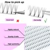 Premade Lash Fans 320 Fans Premade Eyelash Extensions, 8D-0.05-C/D Curl