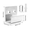 ZHIQIN 6 Pcs Silver Heavy Duty Hooks Ceramic Tile Brackets