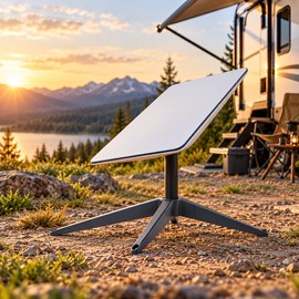 Magnetic Stand for Starlink Gen 2 V2 Dish – Detachable Lightweight Mounting Base for Outdoor Satellite Internet Setup