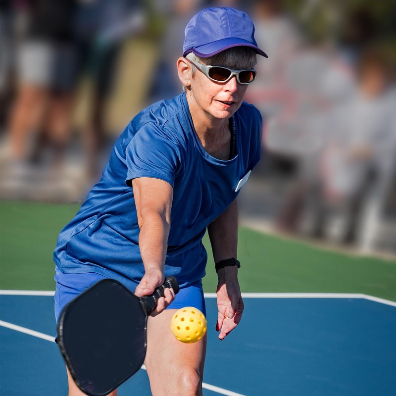 M METERXITY 4pcs Outdoor Pickleballs USA Pickleballs Approved Pickleballs Ball
