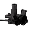 febi bilstein 14506 Kühlwasserflansch für Thermostatgehäuse, mit Schraubensatz , 1