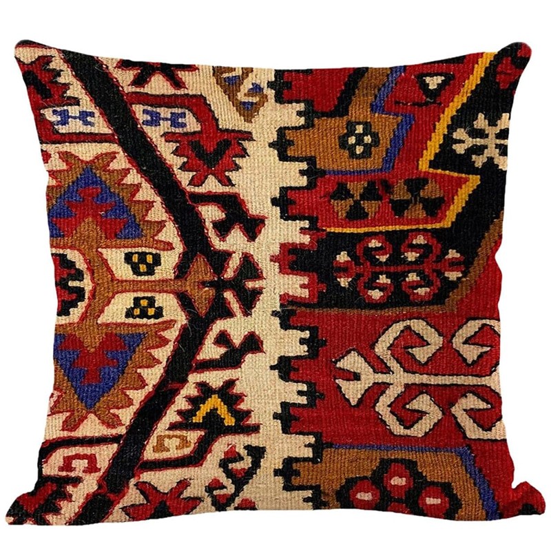Silver & Style Kilim Throw Pillow Covers 45 X 45